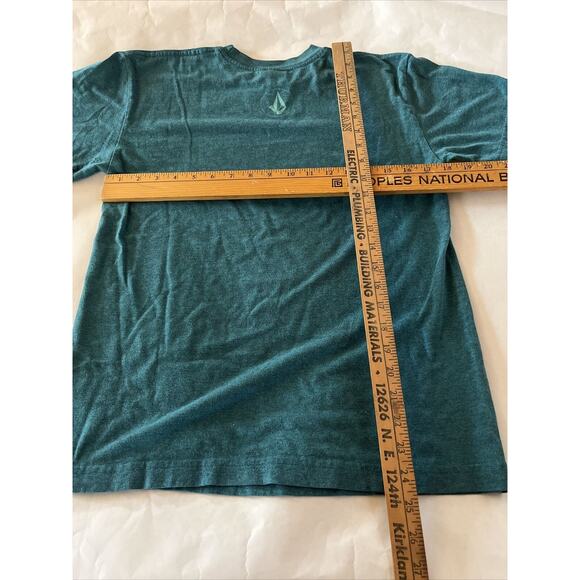 Volcom T-Shirt Boys's XL/ TG, Shark Graphic Tee Cotton Blend Casual Crew Neck - Picture 6 of 8